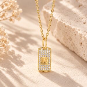 Geometric Pendant Necklace