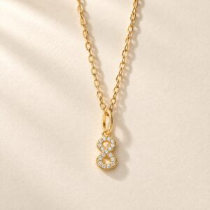 Gold Infinity Symbol Necklace